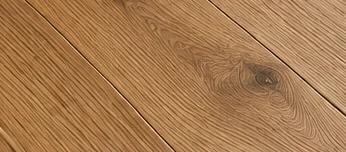 Close view of engineered wood planks